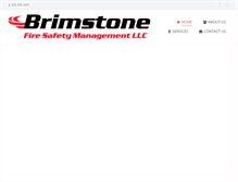 Tablet Screenshot of brimstonefiresafety.com